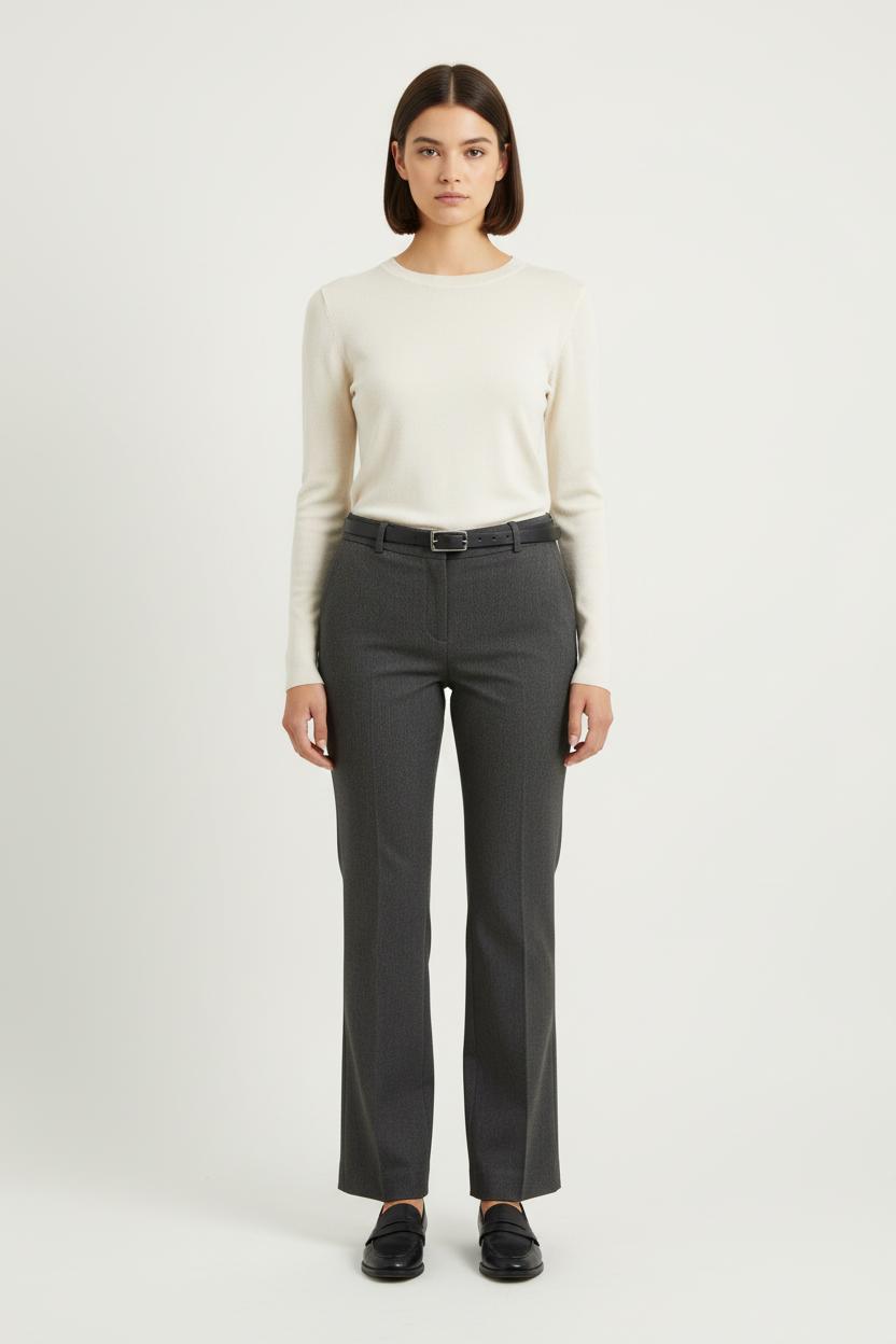 Pantalon Droit Gris - Taille L/40 de la marque Joseph | PARAD46602 - Vendu par Paradigme - Image 1
