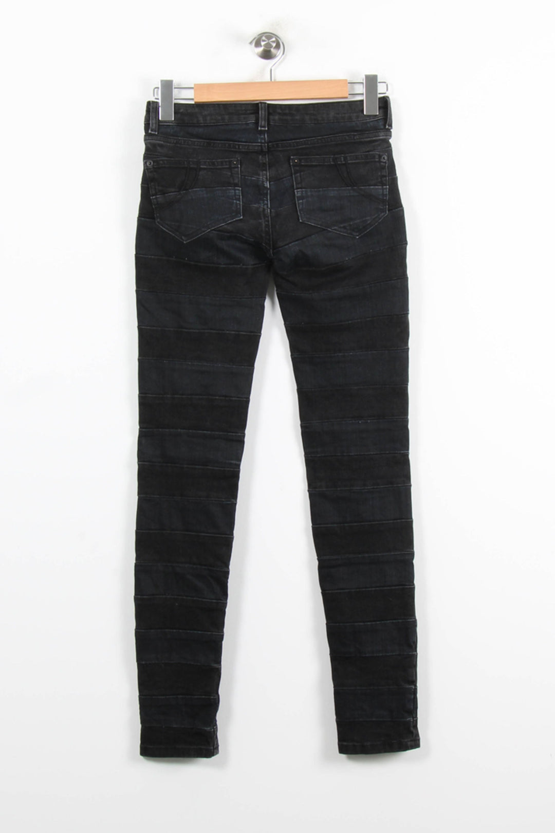 Jean Skinny Noir - Taille XS/34 de la marque Maje | PARAD46605 - Vendu par Paradigme - Image 4