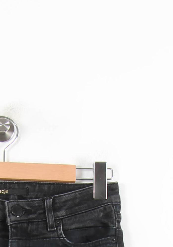 Jean Skinny Noir - Taille XS/34 de la marque Maje | PARAD46605 - Vendu par Paradigme - Image 3