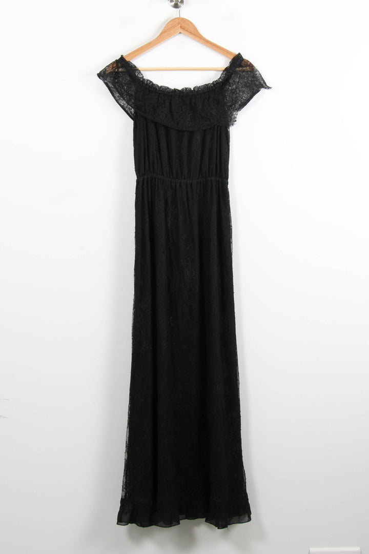 Robe Longue Noire - Taille XS/34 de la marque The Kooples | PARAD46607 - Vendu par Paradigme - Image 2