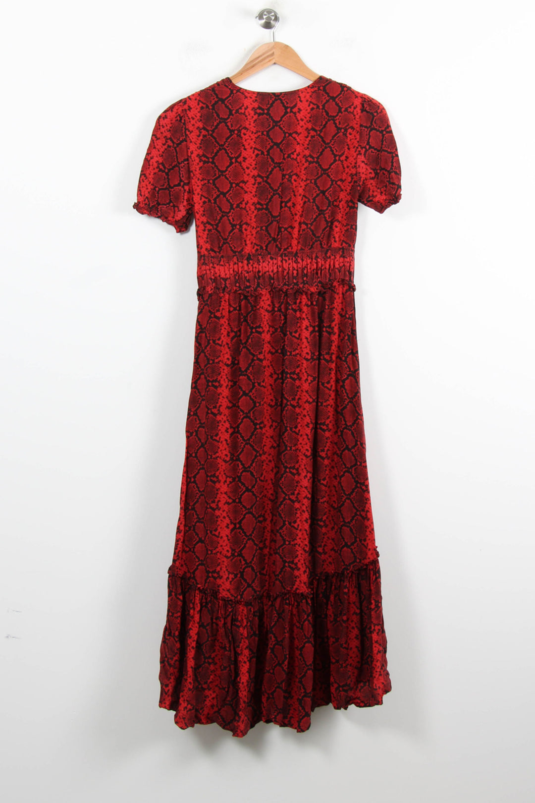 Robe Longue Rouge - Taille S/36 de la marque The Kooples | PARAD46608 - Vendu par Paradigme - Image 4