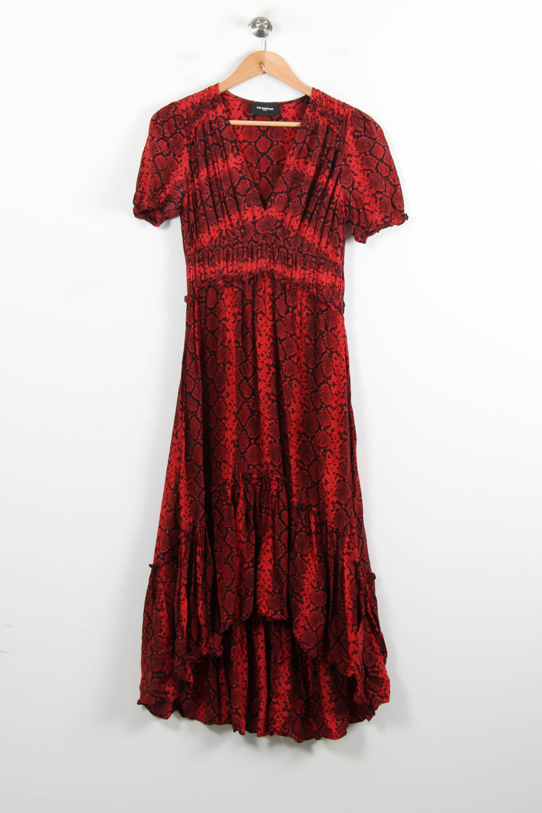 Robe Longue Rouge - Taille S/36 de la marque The Kooples | PARAD46608 - Vendu par Paradigme - Image 2