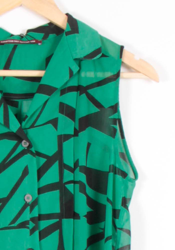 Blouse Verte et Noire - Taille M/38 de la marque Comptoir des Cotonniers | PARAD46609 - Vendu par Paradigme - Image 3