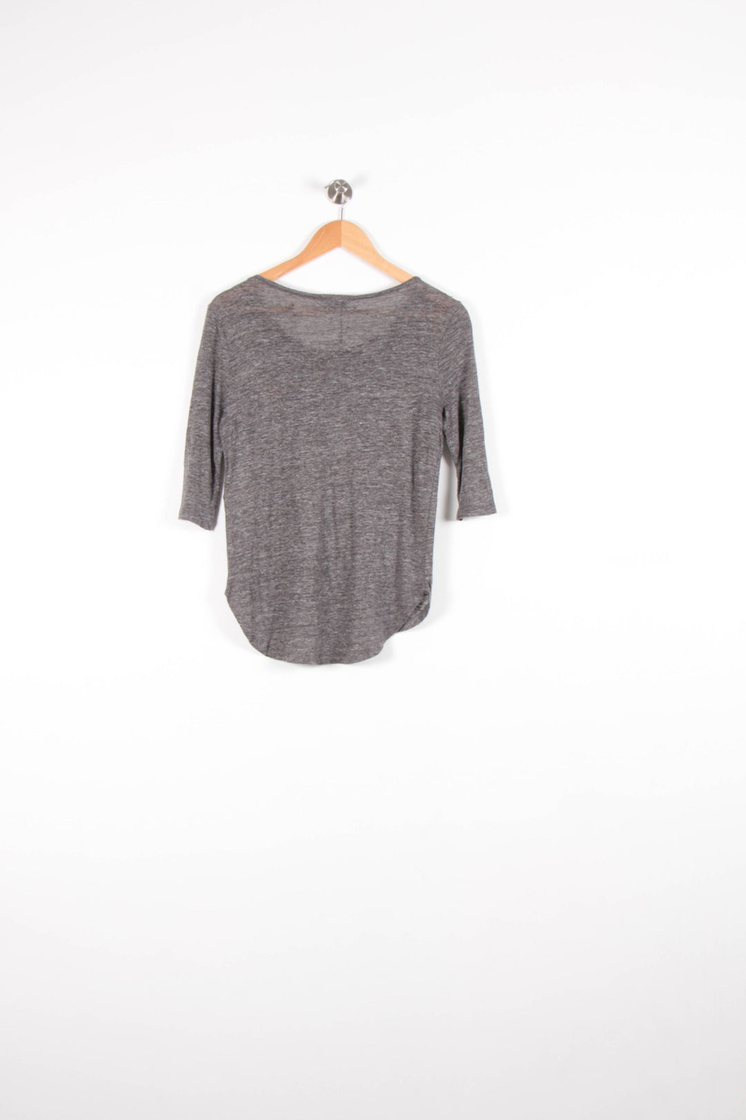 Tee-shirt Gris et Beige - Taille S/36 de la marque Claudie Pierlot | PARAD46610 - Vendu par Paradigme - Image 4