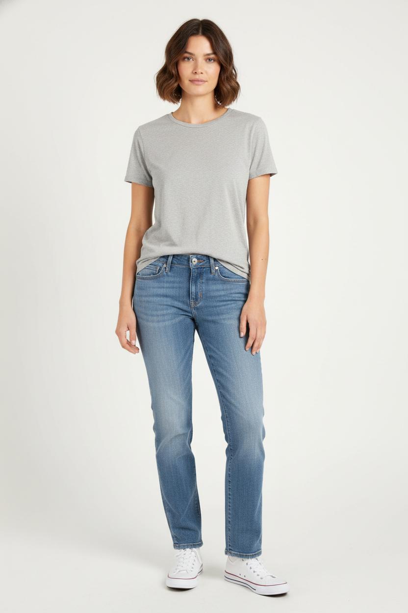Jean Droit Bleu - Taille M/38 de la marque Levi's | PARAD46611 - Vendu par Paradigme - Image 1