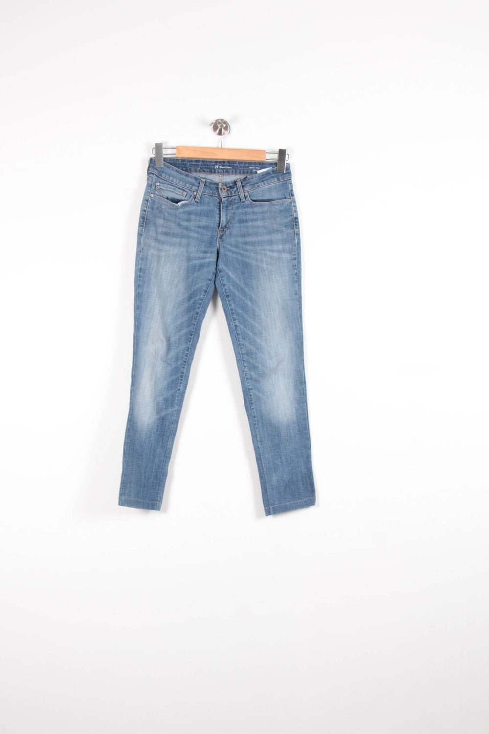 Jean Droit Bleu - Taille M/38 de la marque Levi's | PARAD46611 - Vendu par Paradigme - Image 2