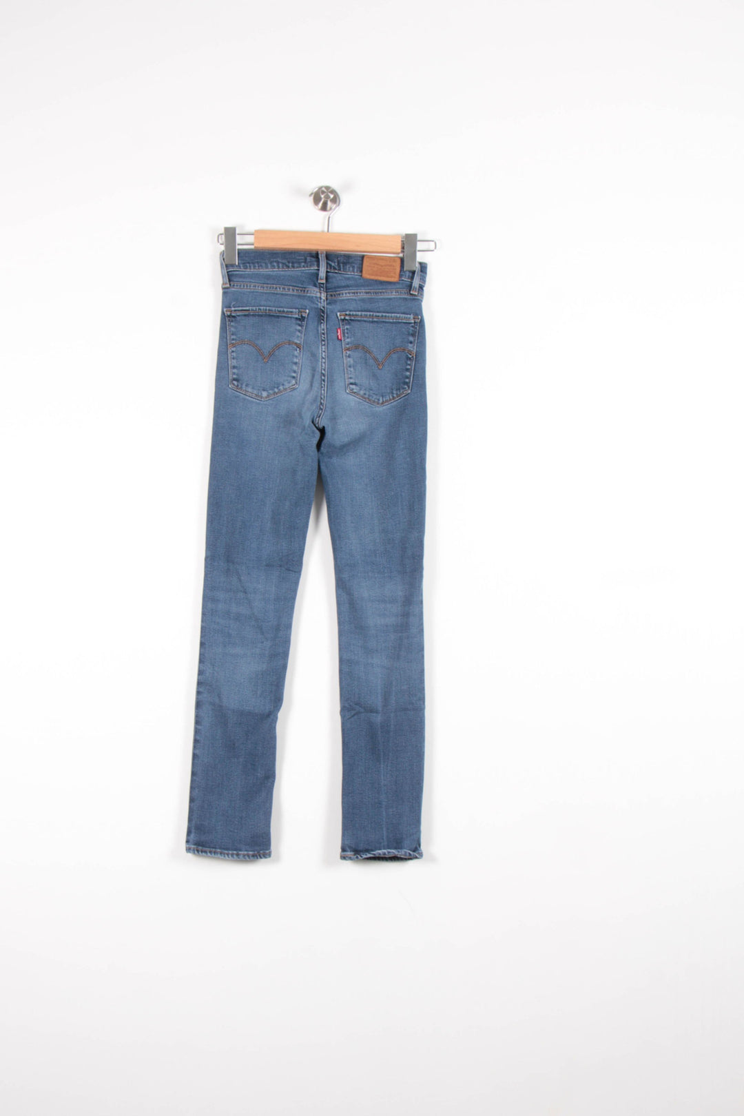 Jean Droit Bleu - Taille S/36 de la marque Levi's | PARAD46612 - Vendu par Paradigme - Image 4