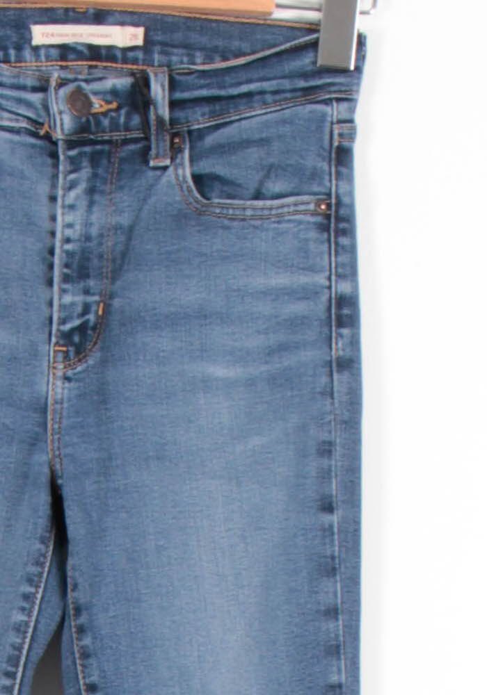 Jean Droit Bleu - Taille S/36 de la marque Levi's | PARAD46612 - Vendu par Paradigme - Image 3