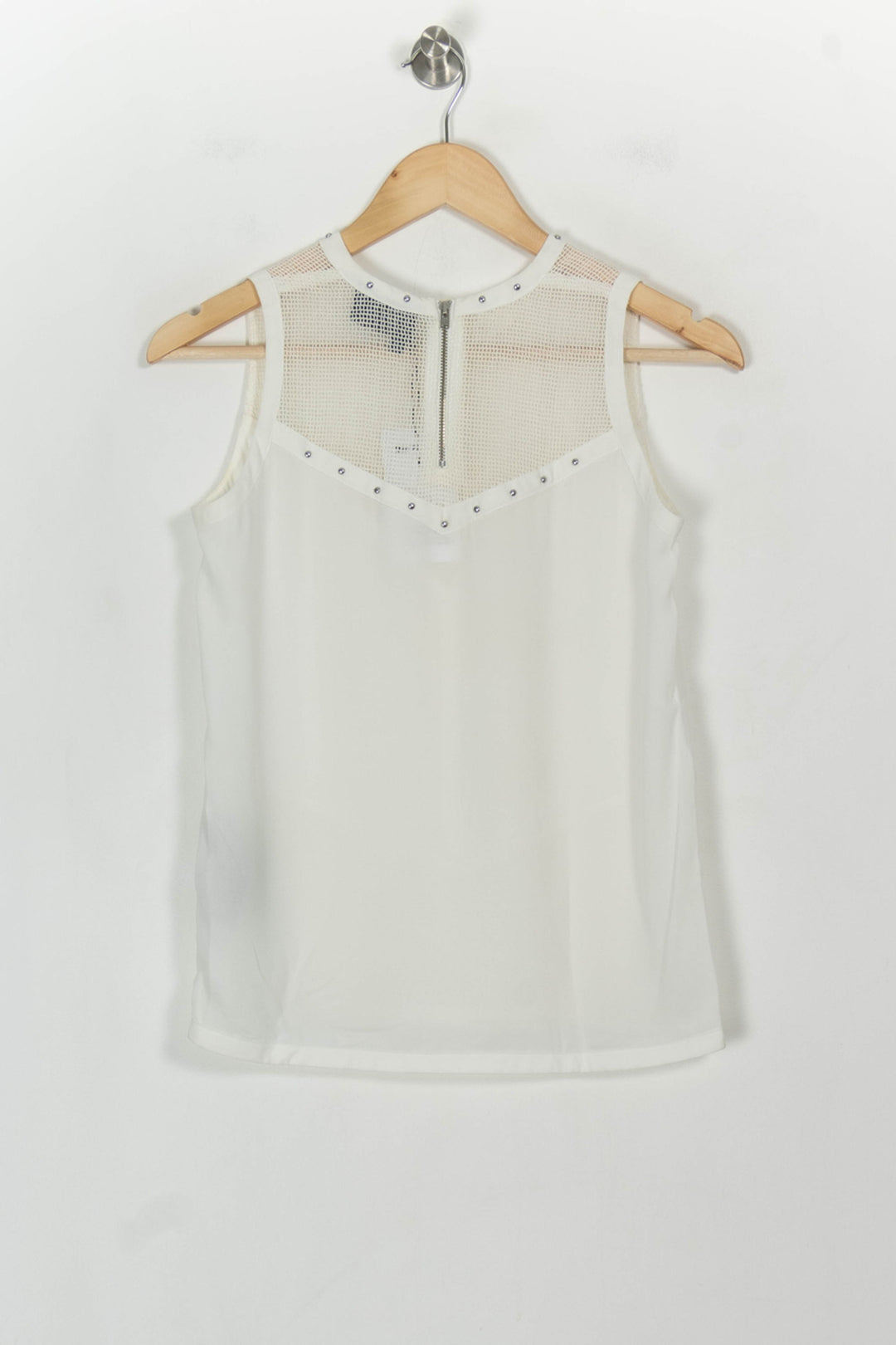 Débardeur Blanc - Taille XS/34 de la marque The Kooples | PARAD46614 - Vendu par Paradigme - Image 4