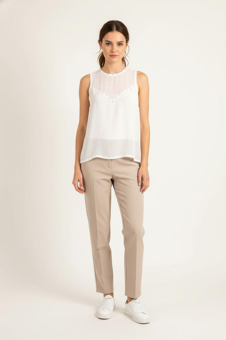 Débardeur Blanc - Taille XS/34 de la marque The Kooples | PARAD46614 - Vendu par Paradigme - Image 1