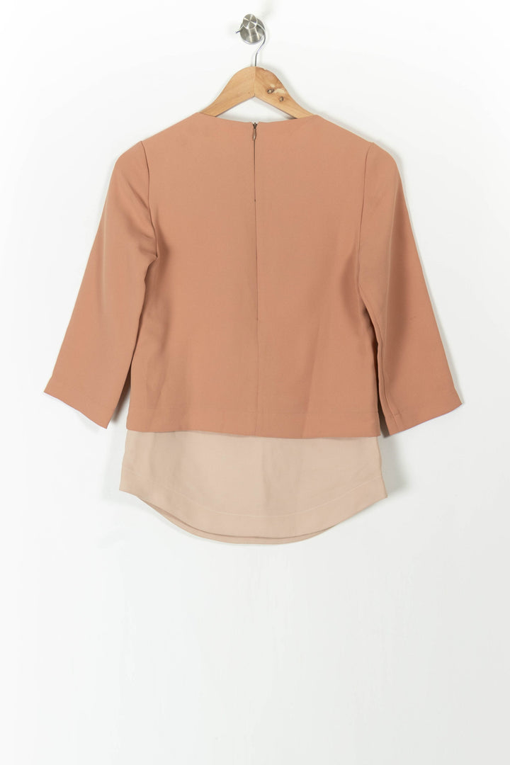 Blouse rose et blanche - Taille S/36 de la marque Stella Forest | PARAD46645 - Vendu par Paradigme - Image 4