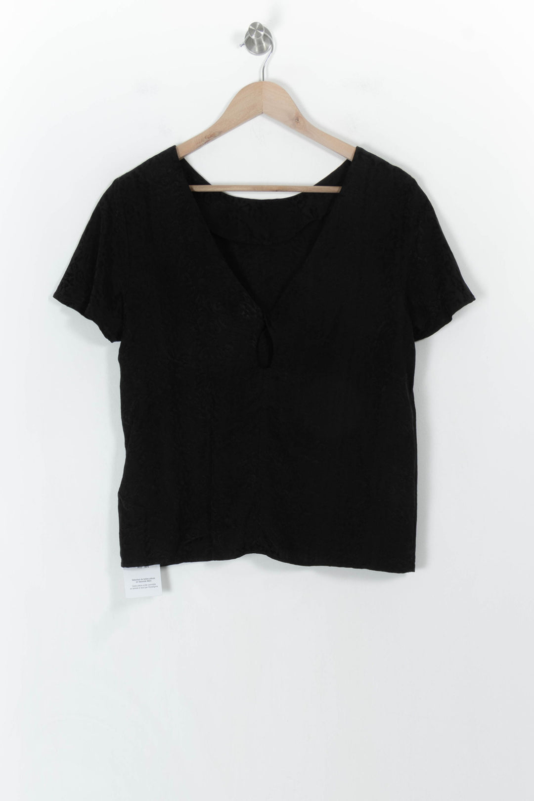 Blouse noire - Taille L/40 de la marque Ekyog | PARAD46649 - Vendu par Paradigme - Image 4
