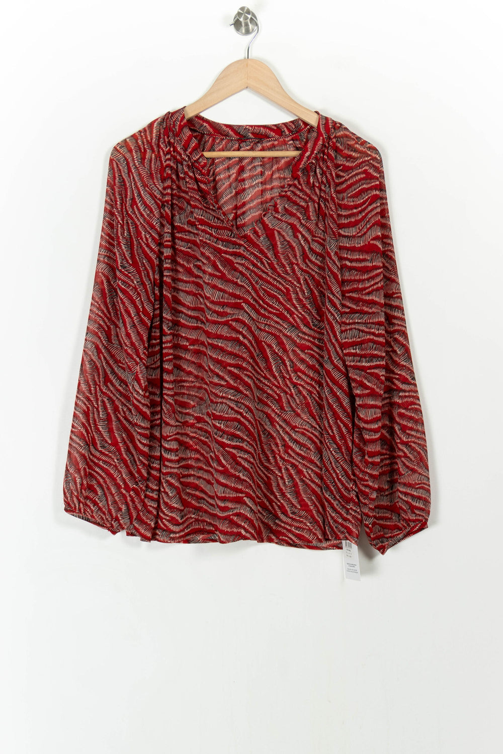 Blouse rouge - Taille XXL/44 de la marque One Step | PARAD46672 - Vendu par Paradigme - Image 2