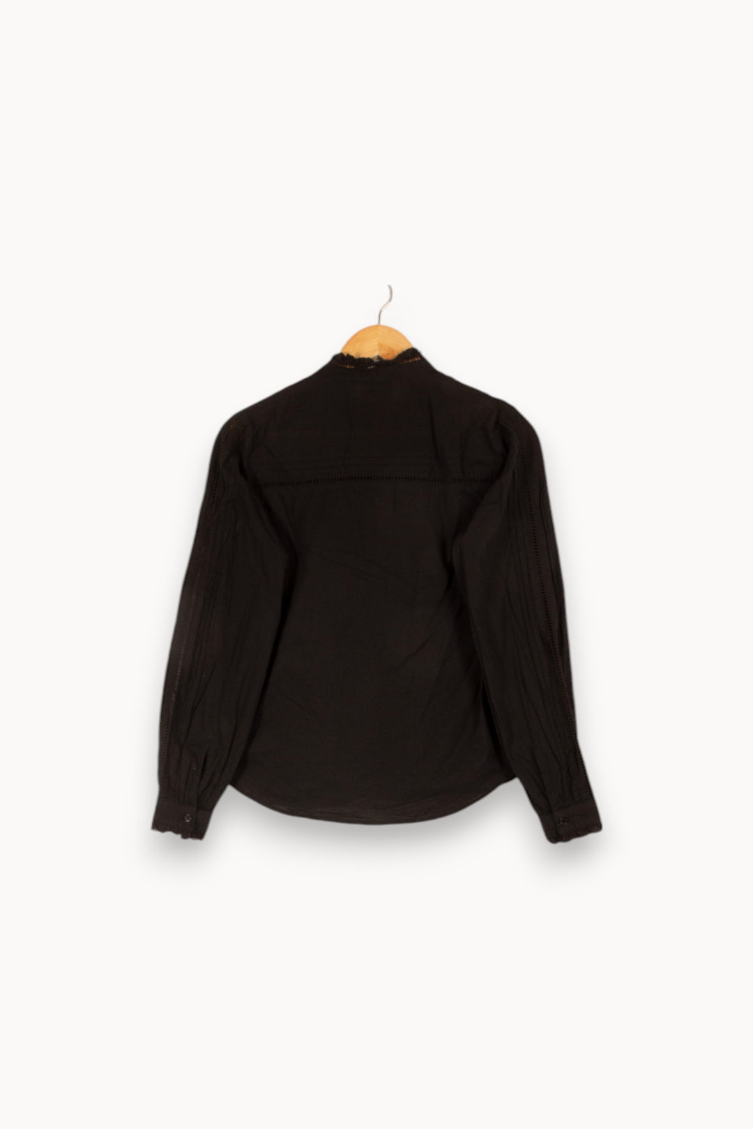 Chemise noire - Taille S/36 de la marque Bérénice | PARAD46684 - Vendu par Paradigme - Image 3
