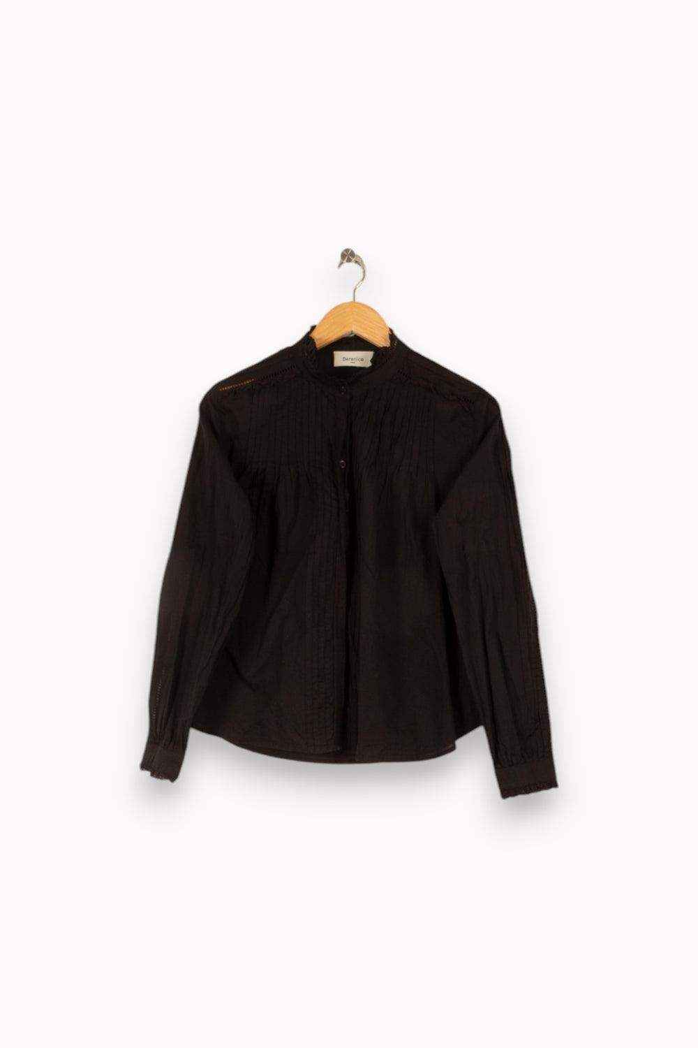 Chemise noire - Taille S/36 de la marque Bérénice | PARAD46684 - Vendu par Paradigme - Image 1