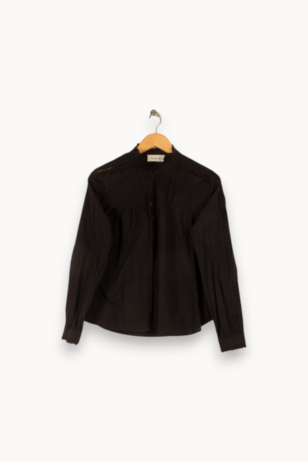 Chemise noire - Taille S/36 de la marque Bérénice | PARAD46684 - Vendu par Paradigme - Image 1