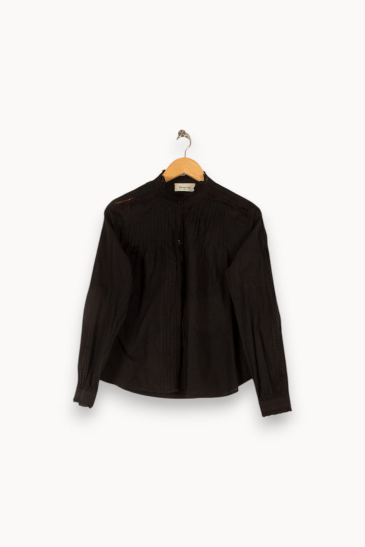 Chemise noire - Taille S/36 de la marque Bérénice | PARAD46684 - Vendu par Paradigme - Image 1