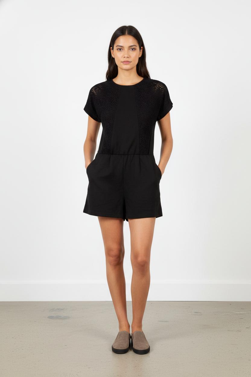 Combishort noir - Taille M/38