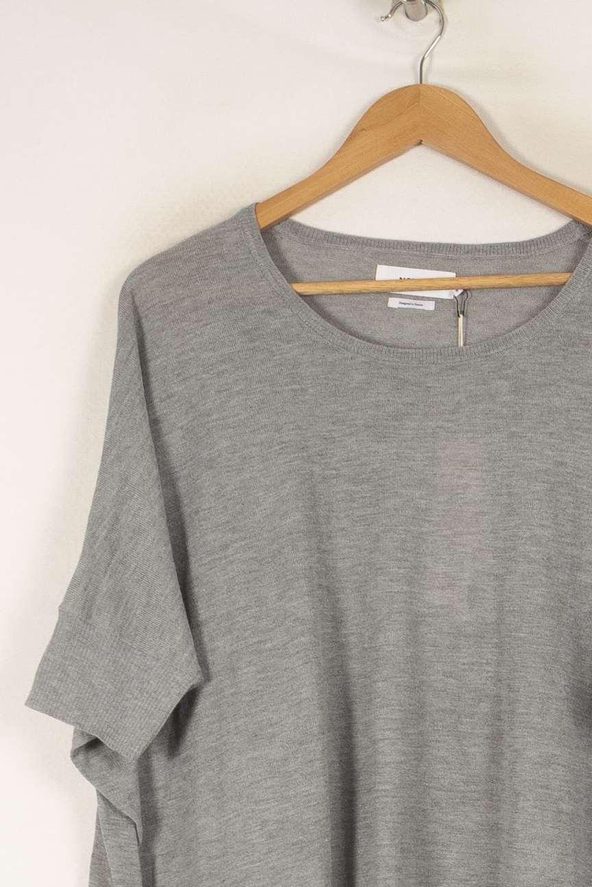 Pull bleu/gris - Taille M/38 de la marque Notshy Cashmere | PARAD46694 - Vendu par Paradigme - Image 2