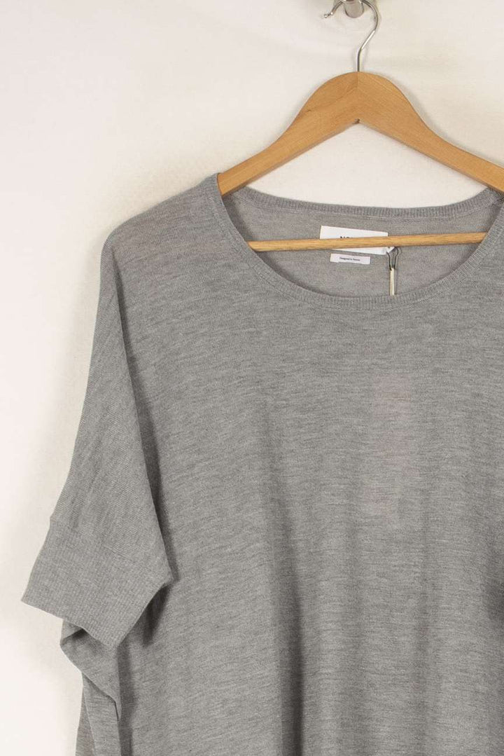 Pull bleu/gris - Taille M/38 de la marque Notshy Cashmere | PARAD46694 - Vendu par Paradigme - Image 2