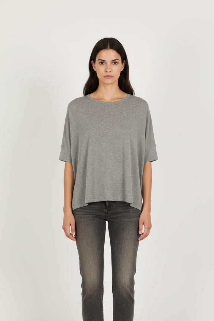 Pull bleu/gris - Taille M/38
