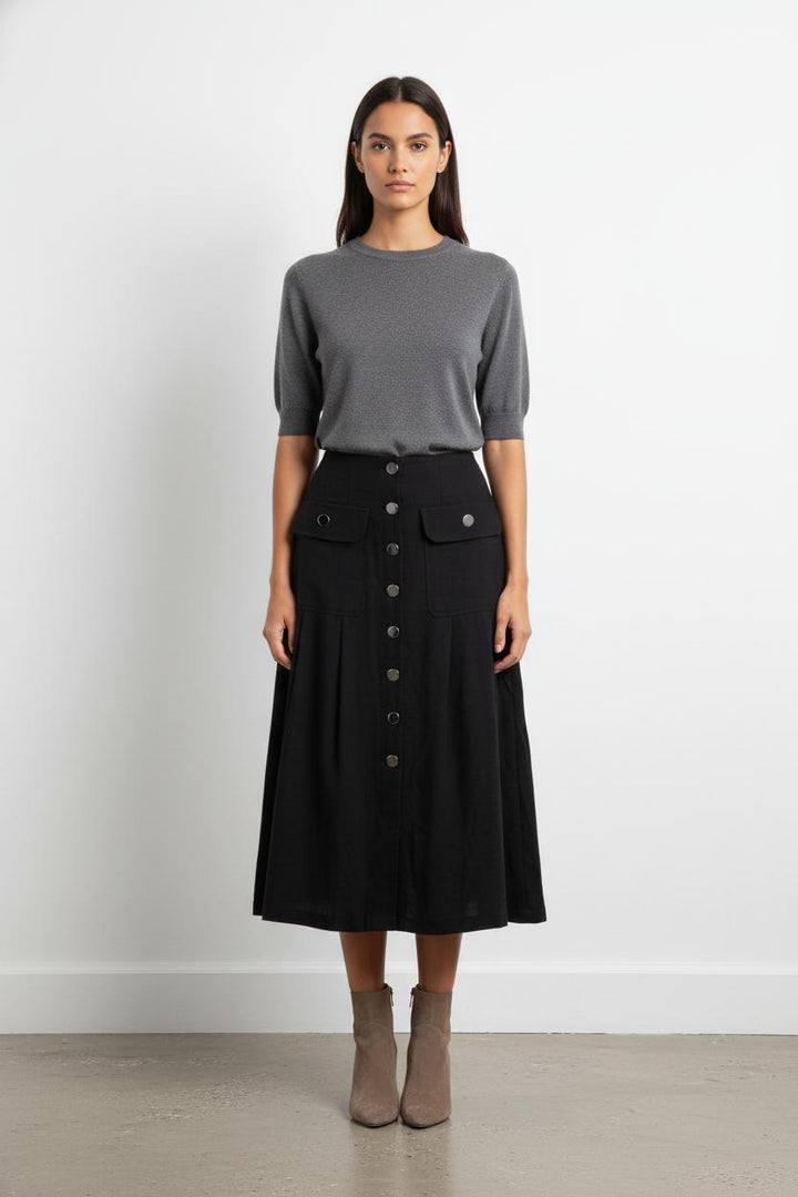 Jupe bleue foncée - Taille S/36