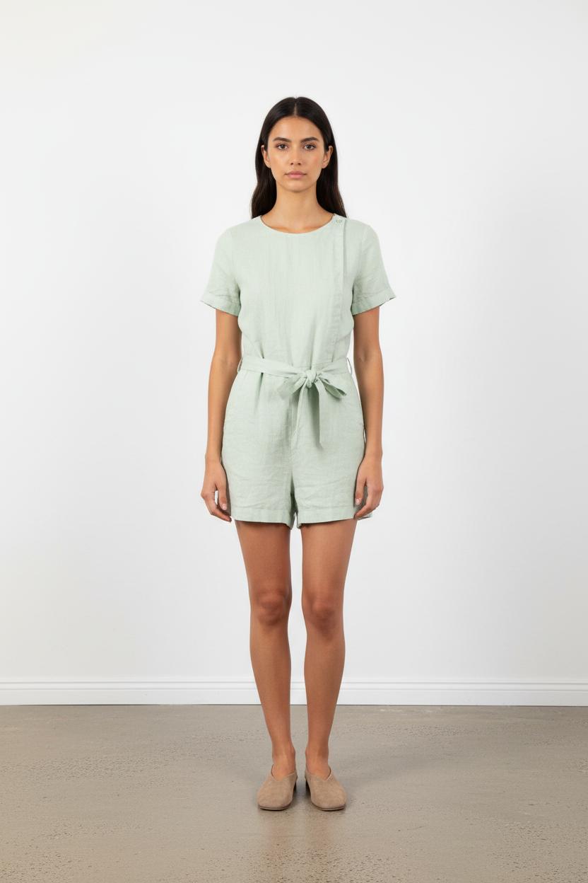 Combishort verte - Taille M/38