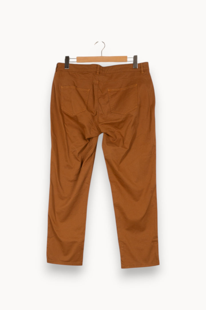 Pantalon marron - Taille XXL/44 de la marque Maison 123 | PARAD46737 - Vendu par Paradigme - Image 3