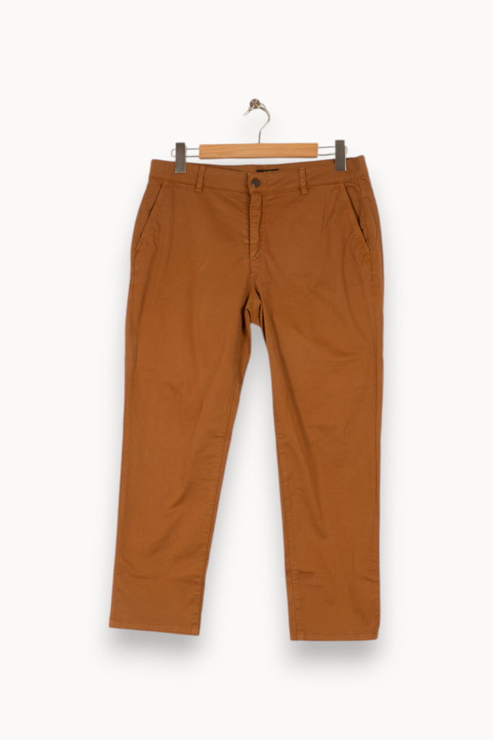 Pantalon marron - Taille XXL/44 de la marque Maison 123 | PARAD46737 - Vendu par Paradigme - Image 1