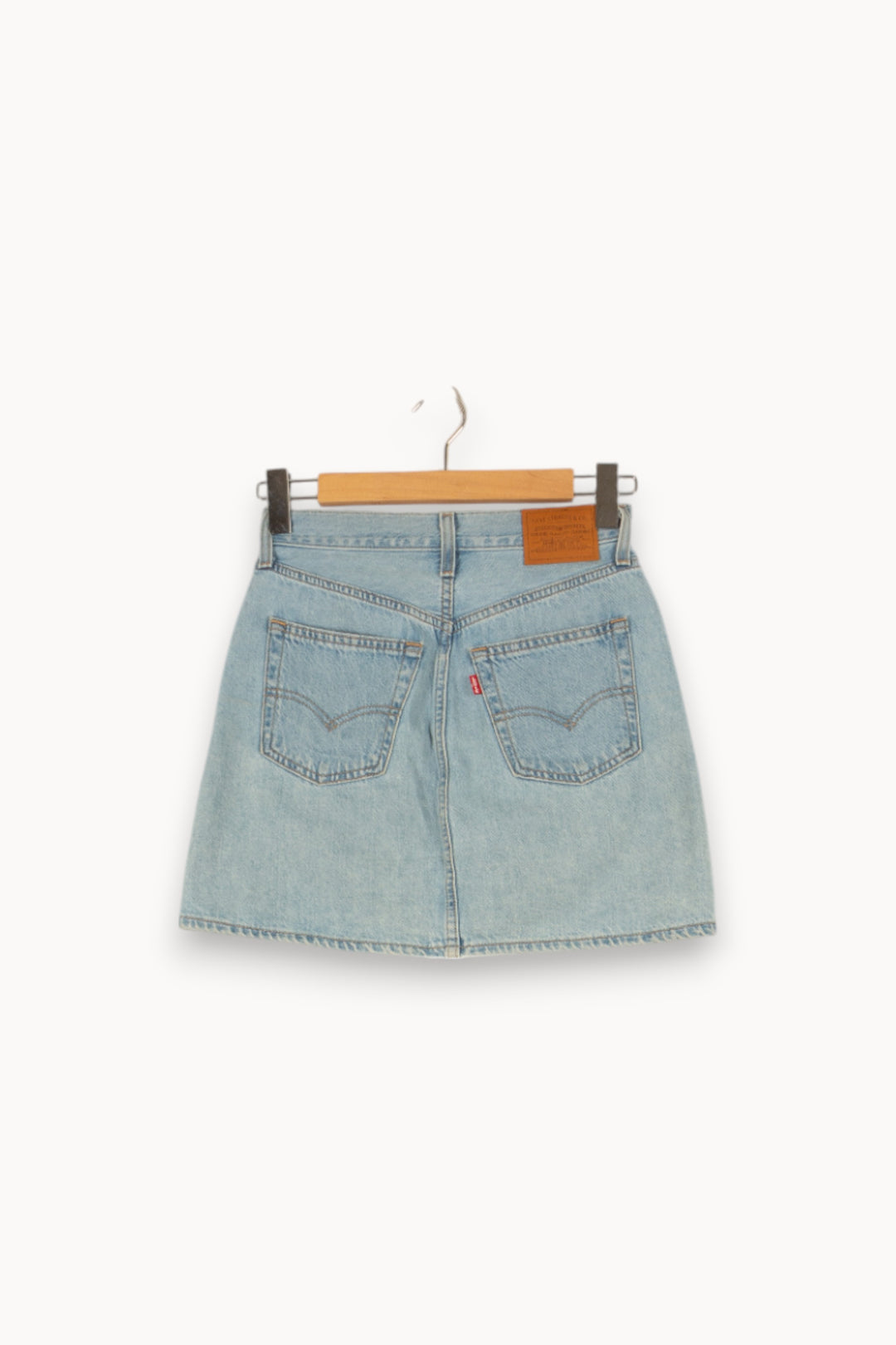 Jupe bleue - Taille XS/34 de la marque Levi's | PARAD46752 - Vendu par Paradigme - Image 3