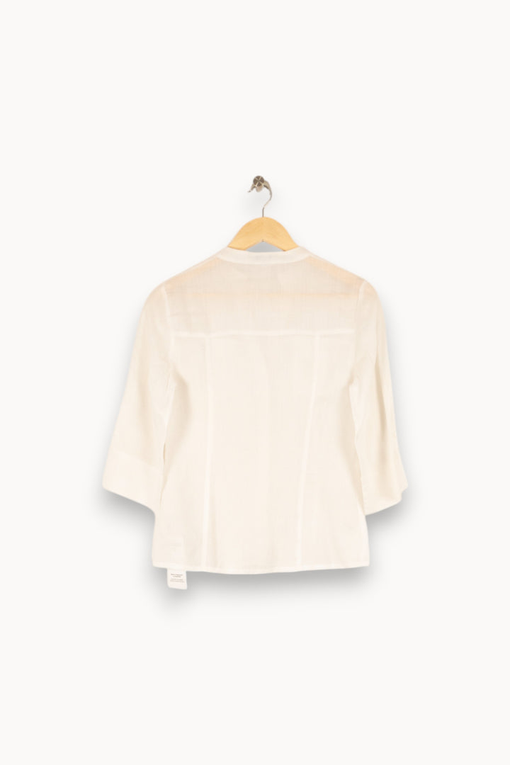Chemise blanche - Taille S/36 de la marque Maison 123 | PARAD46758 - Vendu par Paradigme - Image 3