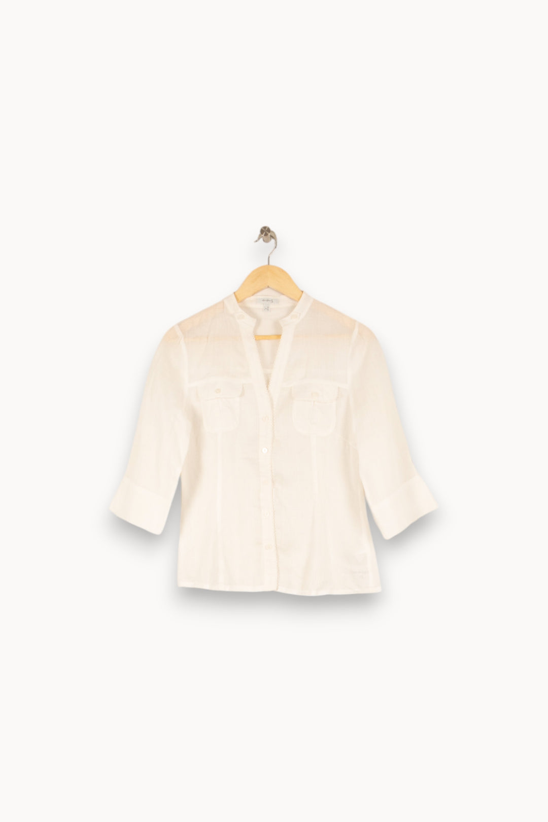Chemise blanche - Taille S/36 de la marque Maison 123 | PARAD46758 - Vendu par Paradigme - Image 1