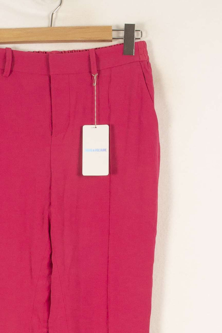 Pantalon rose - Taille M/38 de la marque Zadig&Voltaire | PARAD46770 - Vendu par Paradigme - Image 2
