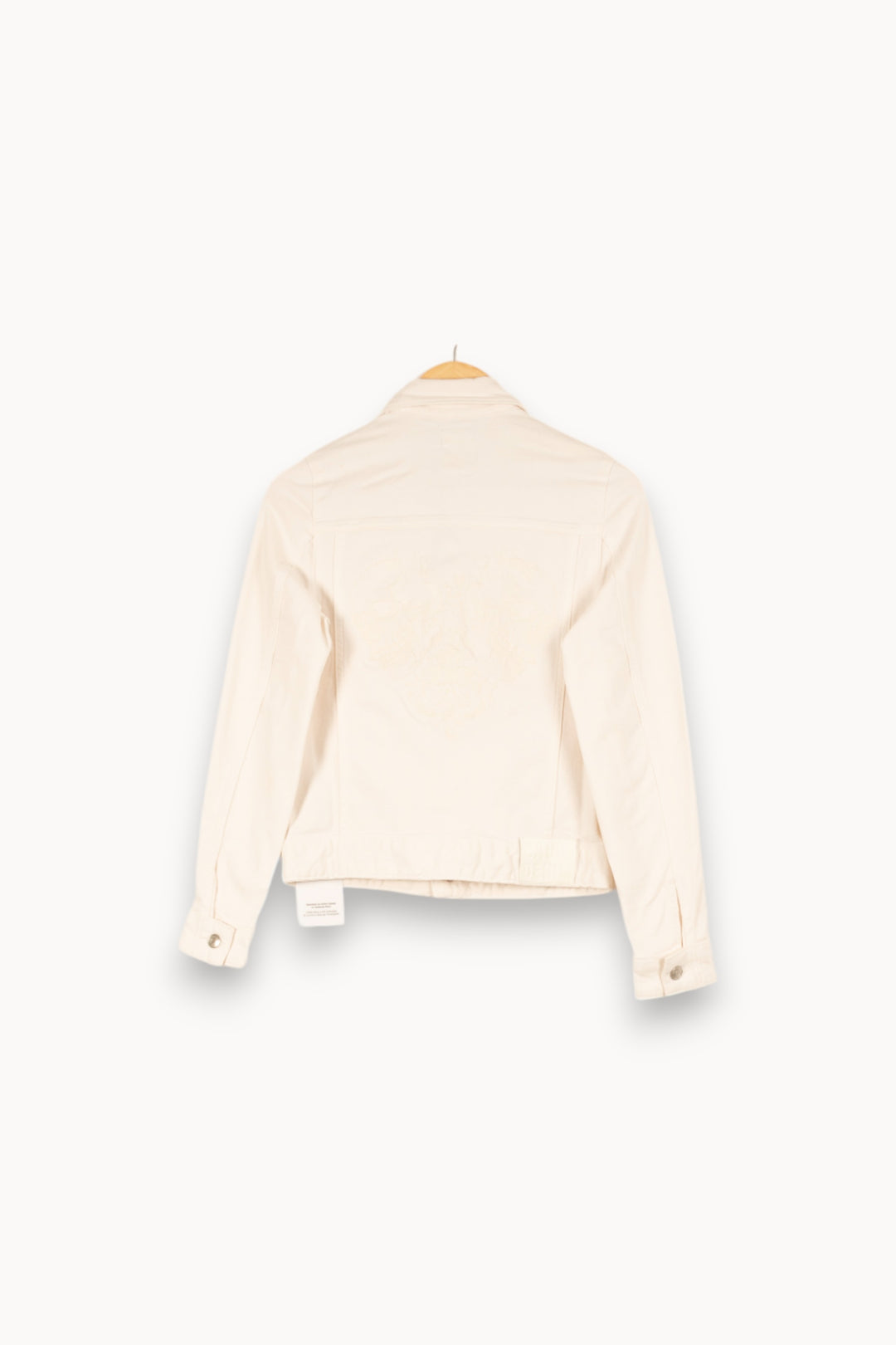 Veste en jean blanche - Taille XS/34 de la marque Zadig&Voltaire | PARAD46772 - Vendu par Paradigme - Image 3