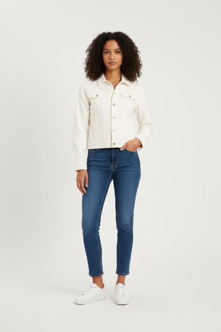 Veste en jean blanche - Taille XS/34