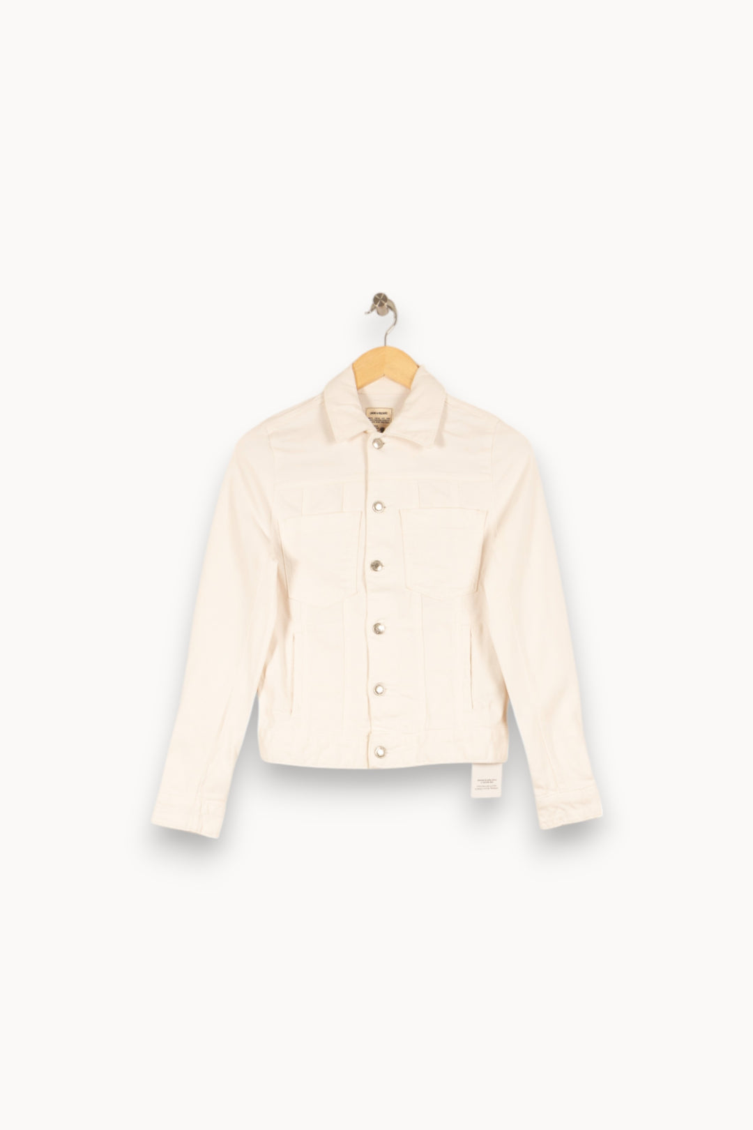 Veste en jean blanche - Taille XS/34 de la marque Zadig&Voltaire | PARAD46772 - Vendu par Paradigme - Image 1