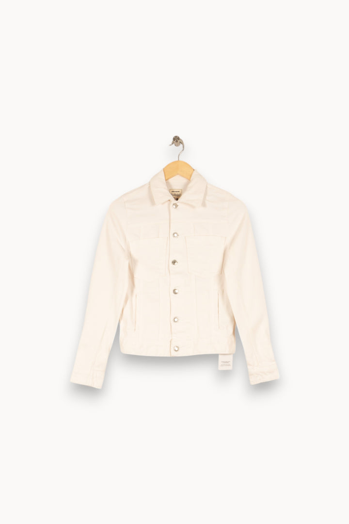 Veste en jean blanche - Taille XS/34 de la marque Zadig&Voltaire | PARAD46772 - Vendu par Paradigme - Image 1