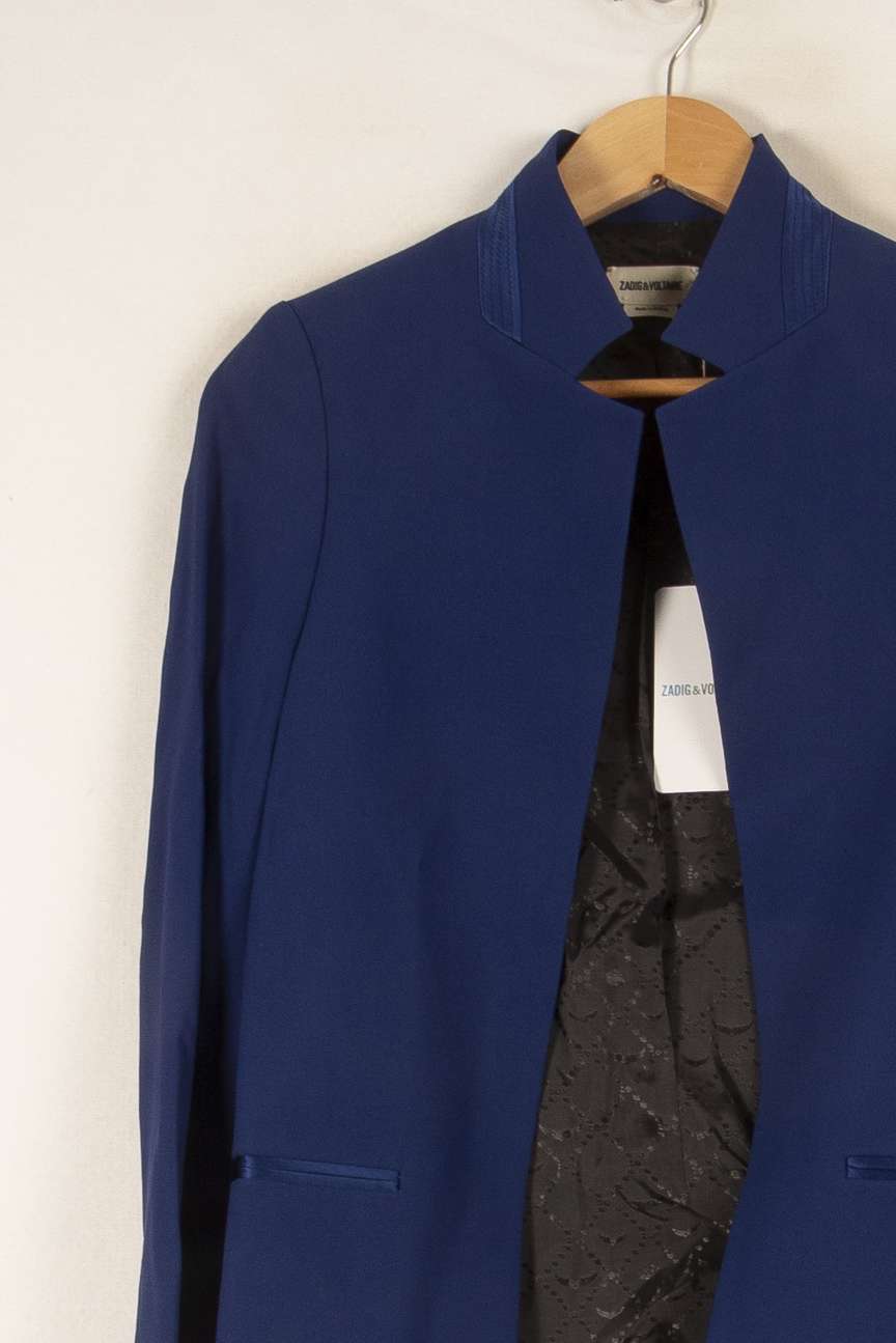 Veste bleu foncé - Taille XS/34 de la marque Zadig&Voltaire | PARAD46773 - Vendu par Paradigme - Image 2