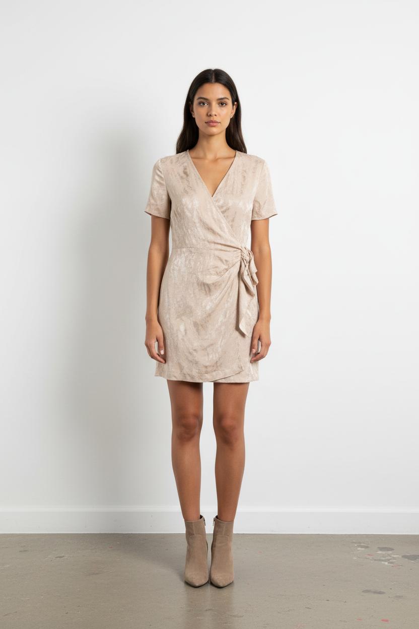 Robe beige - Taille S/36