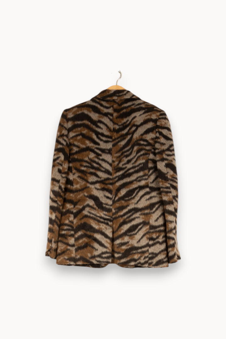Veste marron à motifs - Taille S/36 de la marque Zadig&Voltaire | PARAD46776 - Vendu par Paradigme - Image 3