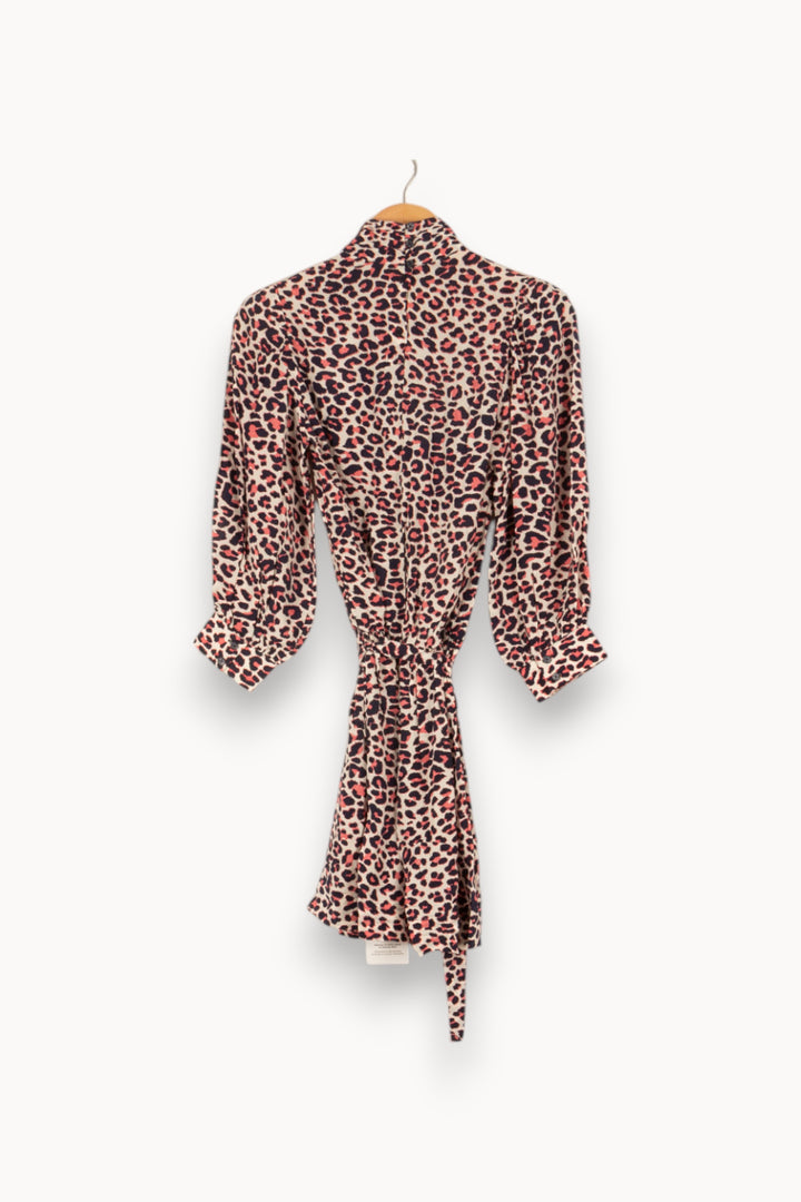 Robe multicolore léopard - Taille XS/34 de la marque Zadig&Voltaire | PARAD46777 - Vendu par Paradigme - Image 3