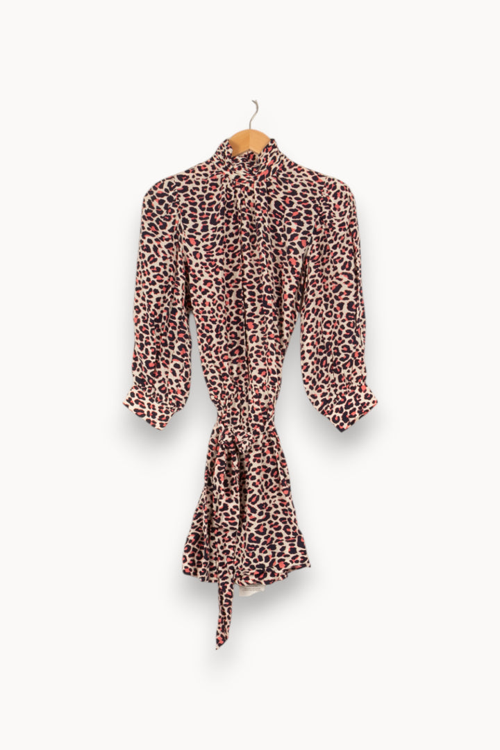 Robe multicolore léopard - Taille XS/34 de la marque Zadig&Voltaire | PARAD46777 - Vendu par Paradigme - Image 1