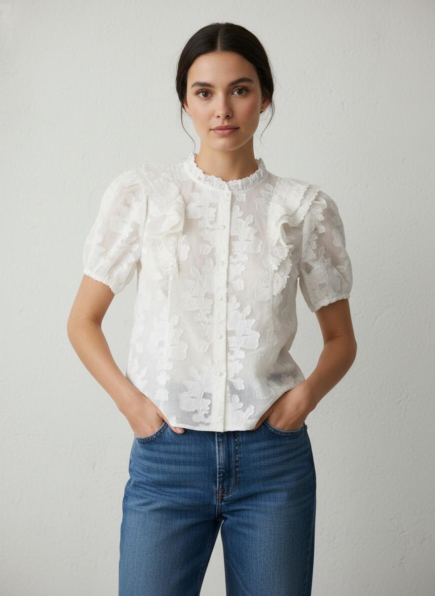 Blouse blanche - Taille XS/34