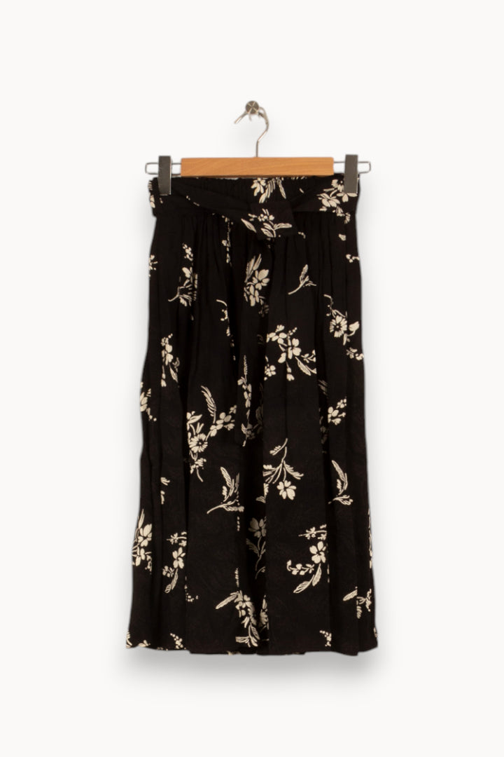 Jupe noire à motifs - Taille XS/34 de la marque Sézane | PARAD46780 - Vendu par Paradigme - Image 1