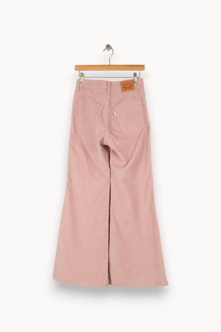 Pantalon côtelé violet/rose - Taille S/36 de la marque Levi's | PARAD46782 - Vendu par Paradigme - Image 3
