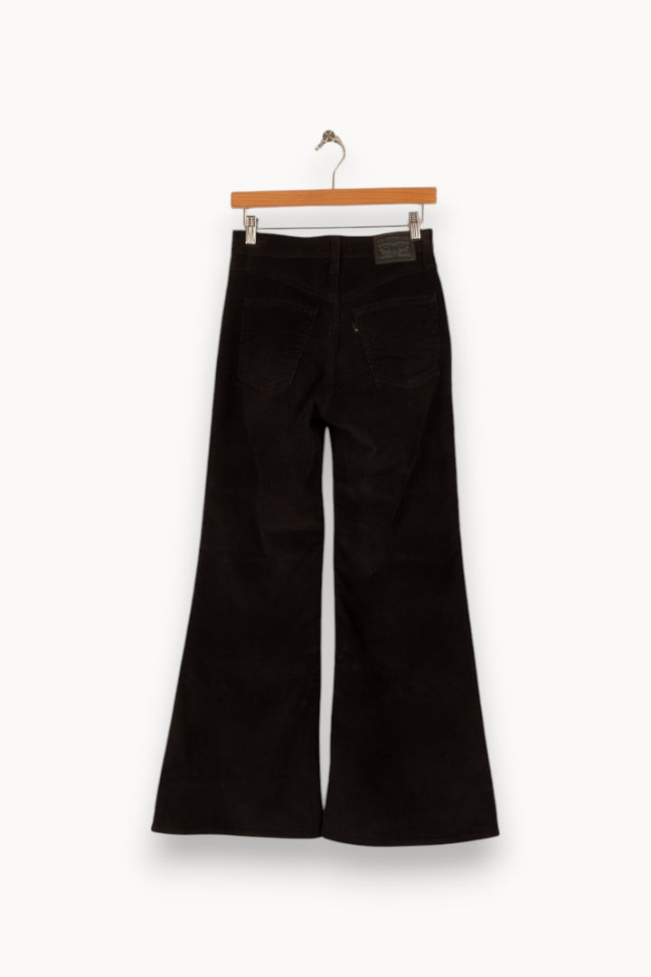 Pantalon noir côtelé - Taille S/36 de la marque Levi's | PARAD46784 - Vendu par Paradigme - Image 3