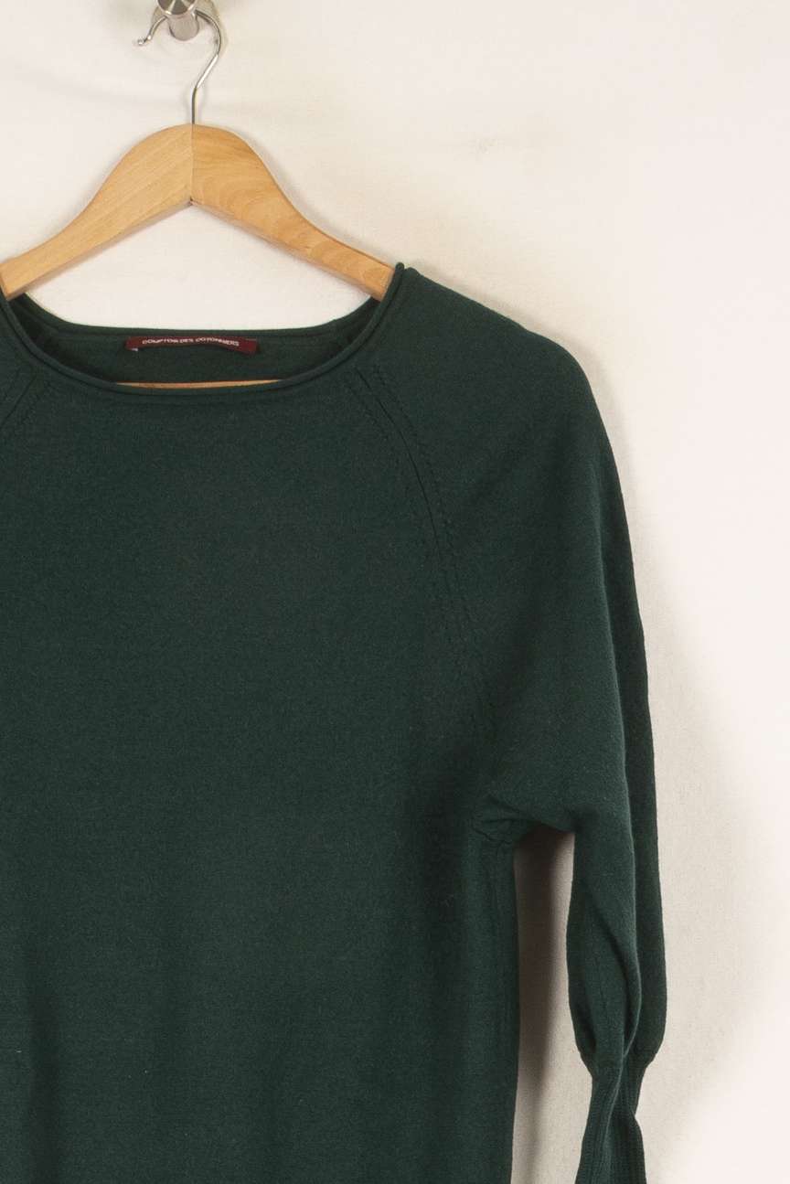 Robe pull verte - Taille M/38 de la marque Comptoir des Cotonniers | PARAD46790 - Vendu par Paradigme - Image 2