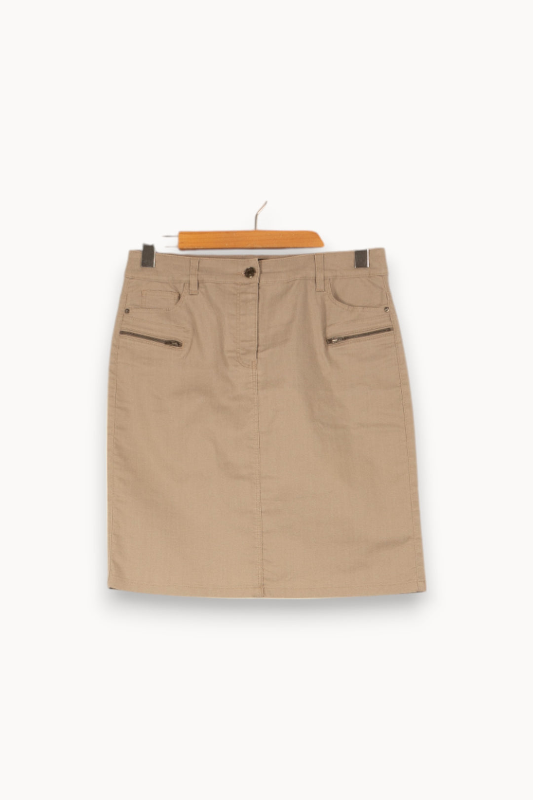 Jupe grise - Taille L/40 de la marque Caroll | PARAD46816 - Vendu par Paradigme - Image 1