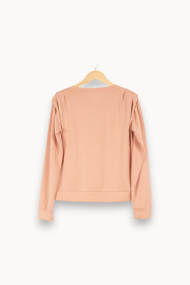 Sweat rose - Taille M/38 de la marque Maison 123 | PARAD46822 - Vendu par Paradigme - Image 2