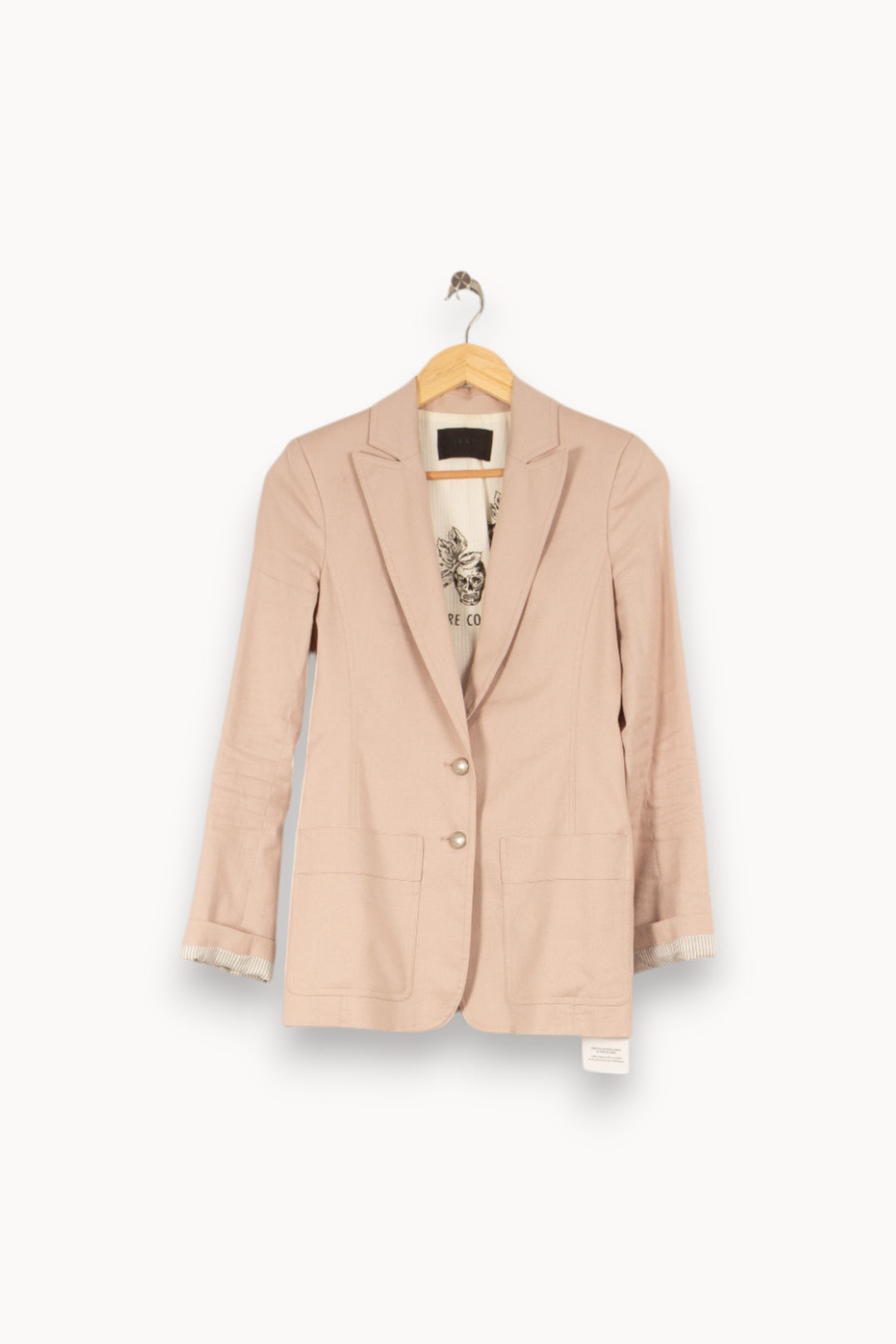 Veste rose pâle - Taille XS/34 de la marque IKKS | PARAD46830 - Vendu par Paradigme - Image 1